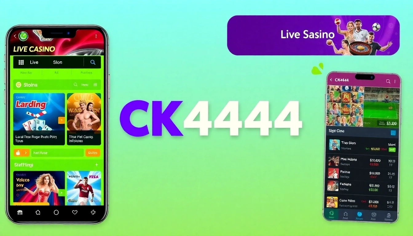 How to Use the ck4444 com app for Optimal Online Gaming and Betting
